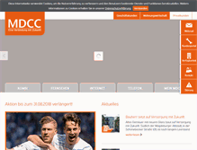 Tablet Screenshot of mdcc.de